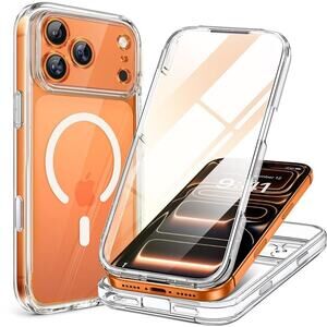 Miracase Magnetic for iPhone 17 Pro Case 6.3" [Compatible with MagSafe Full-Body